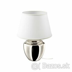 Ikea RICKARUM stolová lampa (strieborná) 58cm