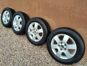 Predám kolesá Škoda 5x112 r15