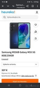 Vymením Samsung M55 5g 8gb 256gb