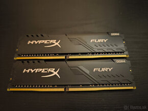 32 GB (2x16 GB kit) Kingston HyperX Fury DDR4-3200 CL16 2Rx8