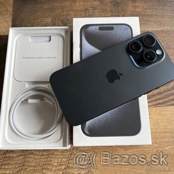 Predám iPhone 15 Pro black