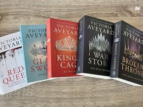 Red Queen Victoria Aveyard celá séria kníh po anglicky