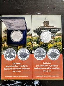 10EURO100.VYROČIE ČESKOSLOVENSKEHO ROZHLASU. - 1