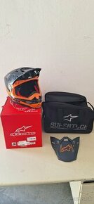 Predám prilbu Alpinestars S-M 10 KTM Supertech