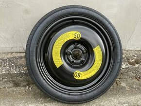 Nové dojazdové koleso 5x112 125/70 r18 - 1