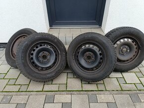 Zimné pneumatiky 195/65 R15 na diskoch 5x112 - 1