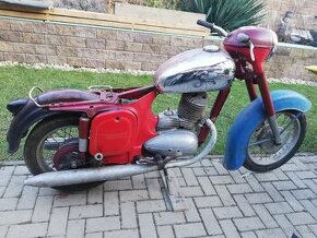 Jawa 250 typ 353 na prihlásenie na biele TEČ