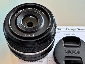 Nikon Nikkor Z 40mm f/2 SE