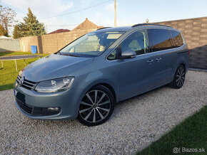 VW Sharan 2.0 tdi highline 103kw navi, top stav