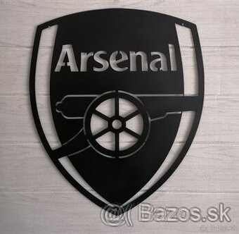 Arsenal FC kovové logo