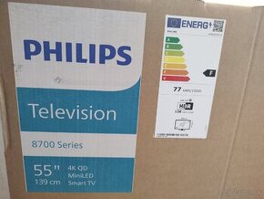 PHILIPS QD MiniLED TV 55" 4K UHD/DVB-T/T2/S/C