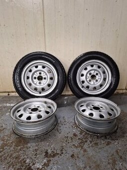 DISKY ŠKODA FELÍCIA 4x100 R13 + LETNÉ PNEUMATIKY MICHELIN