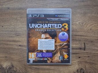 Hra na PS3 - Uncharted 3 Drake's Deception GOTY Edition CZ