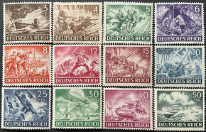 Deutsches Reich - 831 - 42  čistá kompletná séria