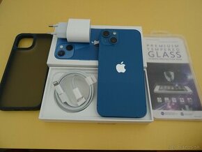 iPhone 13 128GB BLUE - ZÁRUKA 1 ROK - DOBRÝ STAV