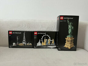 LEGO Architecture London,Paris,Statue