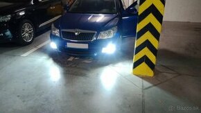 CREE LED denné svietenie BA15S Škoda Superb 2, Octavia 2 FL