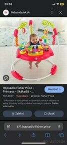 Hopsadlo fisher price