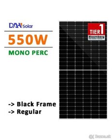 DAH Solar 550Wp rámové