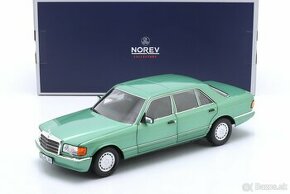 Mercedes-Benz 560 SEL /1991 /light green metallic 1:18 Norev