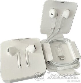 Sluchádlá apple airpods lightning káblové - nové