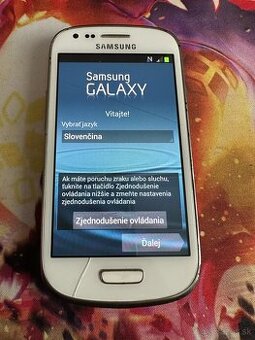 Samsung Galaxy S3 mini biely