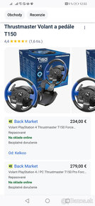 Volant s pedálmi Thrustmaster T150 Force Feedback 150 - 1