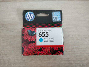 HP 655 Cyan originál cartridge do tlačiarne