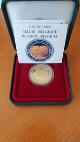 Pamätná 2 eurovka PROOF - Belgicko 2005 - 1