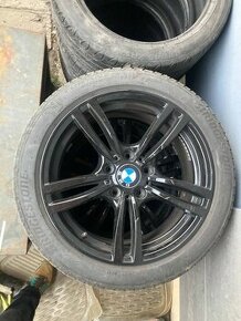 BMW originál alu +zánovní pneu 225/45r17 - 1