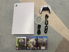 PS5 s MECHANIKOU + HRY ‼️AKO NOVÁ‼️