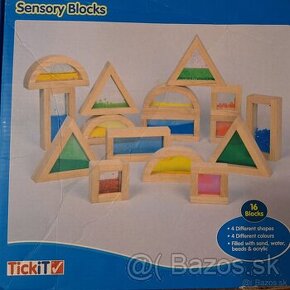 Sensory blocks stavebnica od 18 mes. Tickit