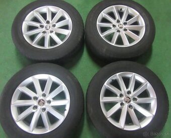 R16 letná sada ŠKODA SUPERB rozteč 5x112 215/60R16 GOODYEAR