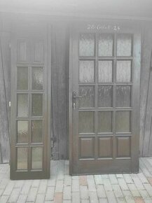 Drevené smrekové dvojkrídlové dvere - 1