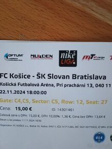 FC Košice - ŠK Slovan Bratislava