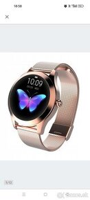 Inteligentné hodinky Smart watch lady Gold