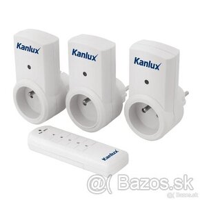 KANLUX APO TM3 - diaľkovo ovládané zásuvky IP20