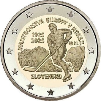 euromince - pamatne dvojeurove mince Slovensko