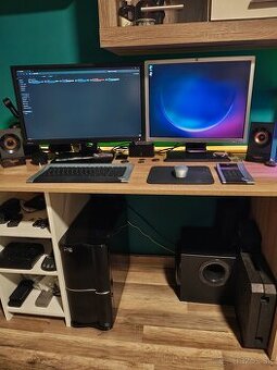 Predám PC zostavu Asus, HP monitor a Logitech klávesnica. - 1