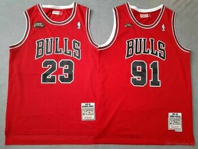 NBA dres Michael Jordan, Dennis Rodman Chicago Bulls basket - 1