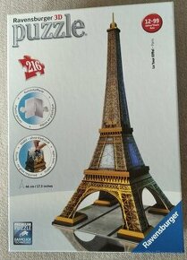 Puzzle Ravensburger 3D Eiffelova veža - 1