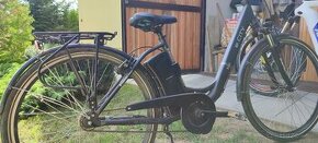 predam E-bike E-City, nosic, stojan atd