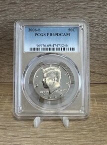 PCGS Half dollar 2006 Kennedy 7.146 kusov