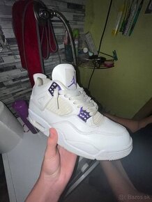 Jordan 4 metallic purple