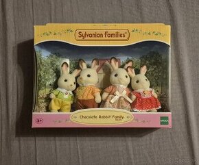 Sylvanian Families Chocolate Rabbit Family Set