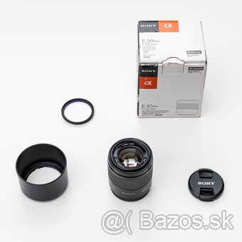 Sony 50mm F1,8 OSS + UV filter