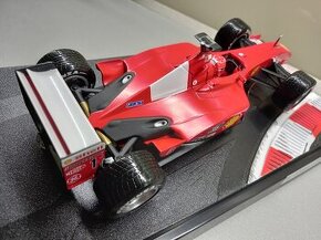 F1 FERRARI F2001 2001 KING OF RAIN SCHUMACHER HOTWHEELS 1:18