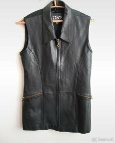 Kožená vesta genuine leather