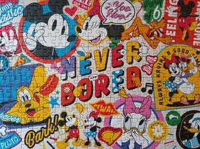 Puzzle Trefl - 100 rokov Disney, 300 dielikov