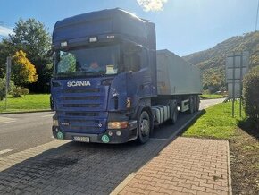 Scania v8 r500 a sklapaci naves fliegl - 1